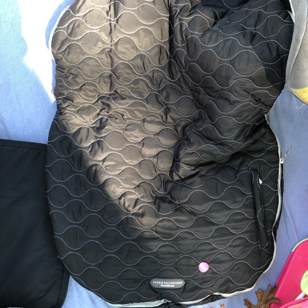 J J Cole stroller blanket